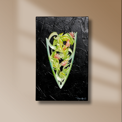 "Bird in Paradise" - Limited Edition Museum Collection Miniature Surfboards