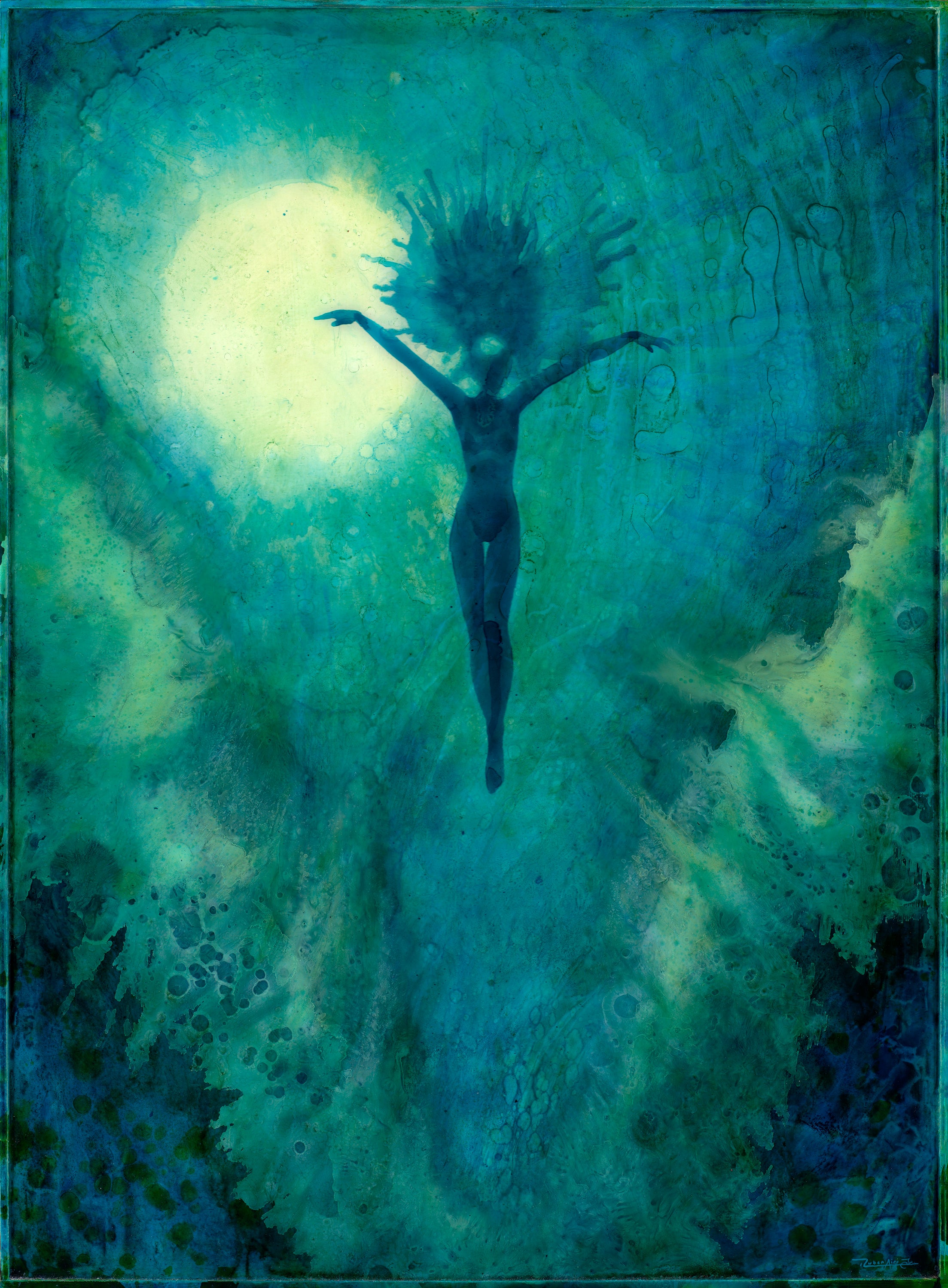 "Rise" - Limited Edition Miniature Metal Print