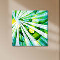  “Serenity” Metal Print — 1:50 limited edition art piece by Ruben Aira Jr. Paintings and artwork inspired by ocean flow, tropical flowers, and island harmony. Hawaiian Art, Hawaiian Sculpture, Surfboards, Surfing, Surf Art, Surfboard Art.