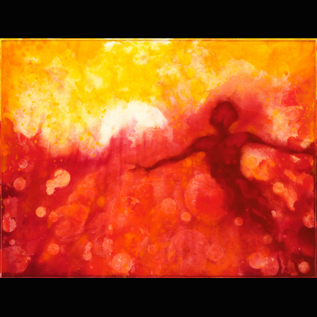 "Shine" - Metal Painting By Ruben Aira Jr. Hawiian Carvings, Surfboard art, wall art Hawaii Art, spirit, inspiration, waves, mountains, relics, resin art, museum pieces. Oahu, Hawaii.