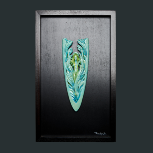 "Water Goddess" - Limited Edition Museum Collection Miniature Surfboards
