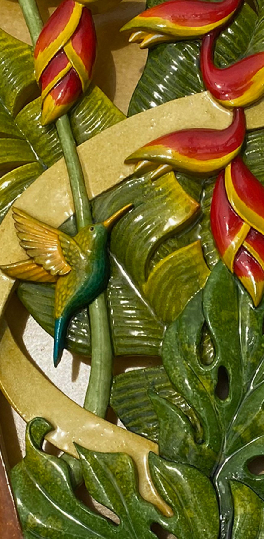 Hummingbird Heliconia